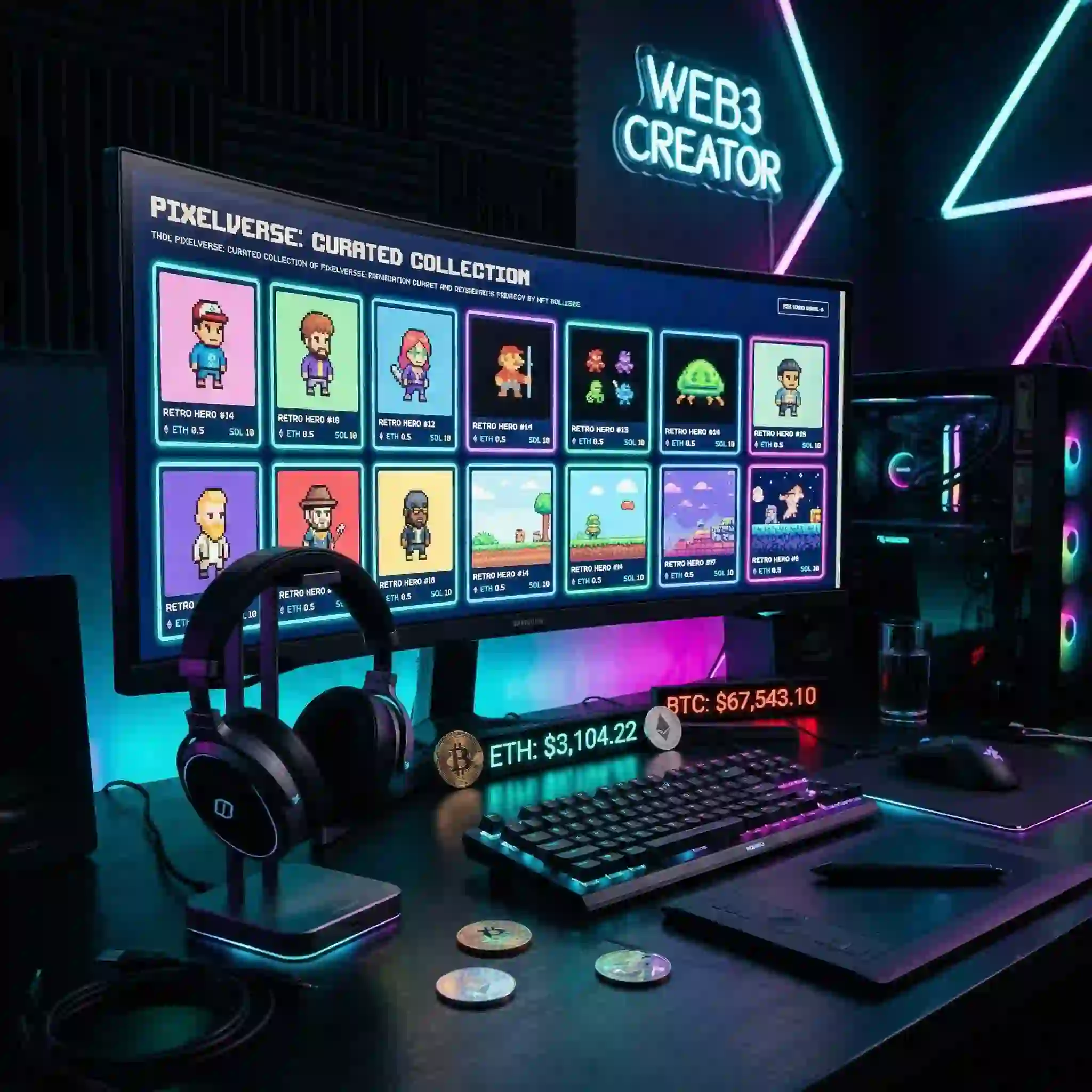 Enhance your Web3 pixel art collections with exclusive retro soundtracks from our ai 8 bit music generator for a cohesive audio-visual experience.