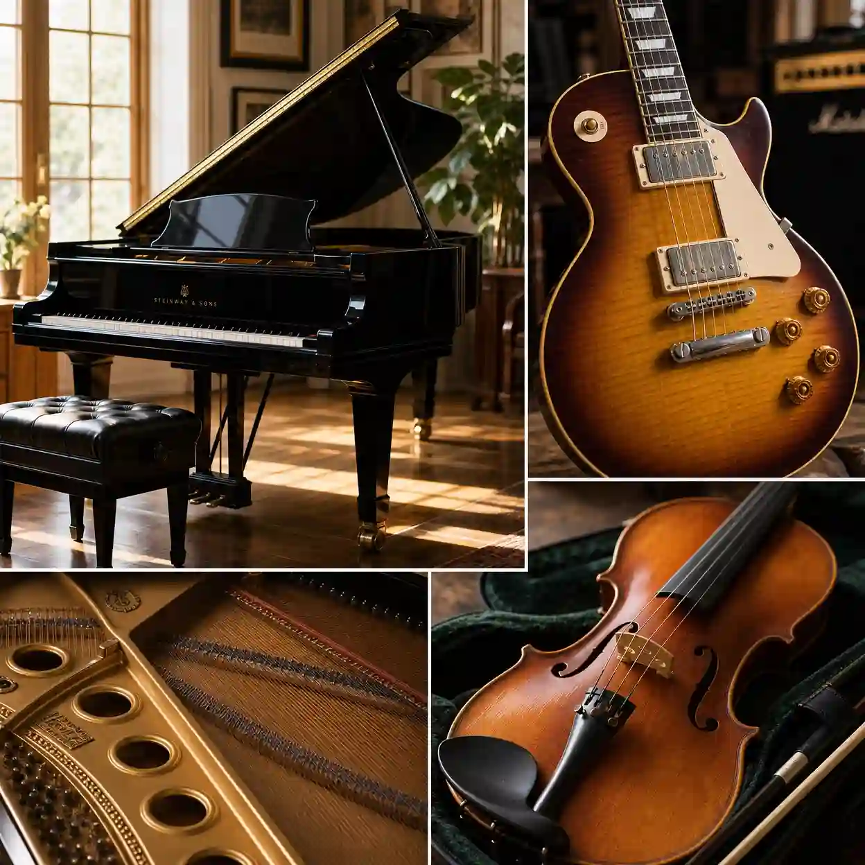 Versatile custom instrumental music maker