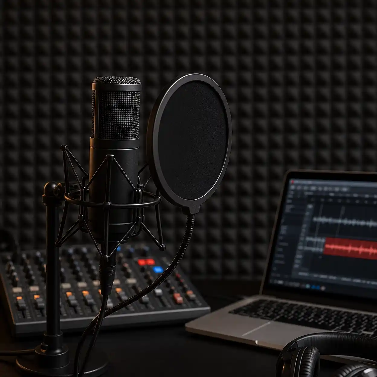 AI bgm generator for podcast production.