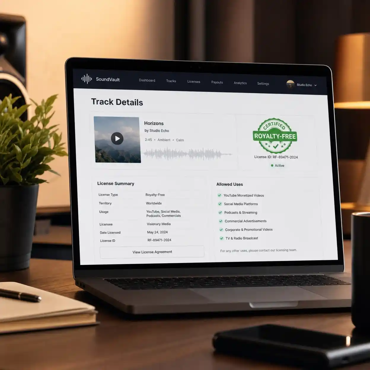 Completely royalty-free