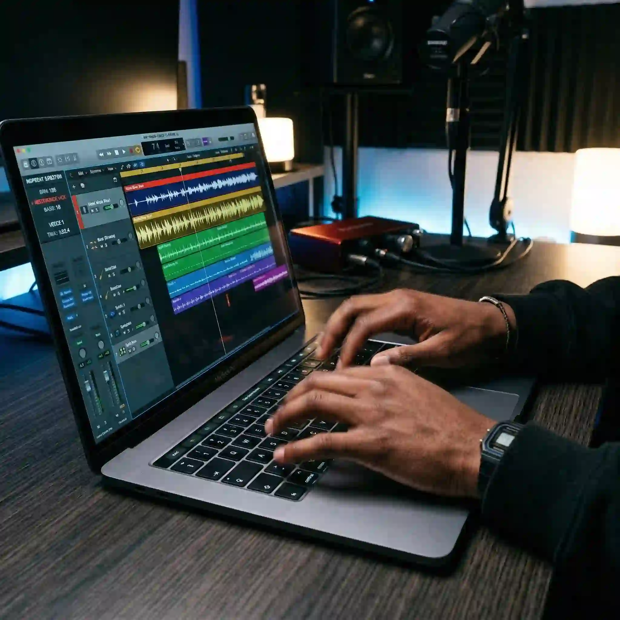 Our AI rap generator streamlines your workflow for fast and intuitive rap music production free from complex software barriers.