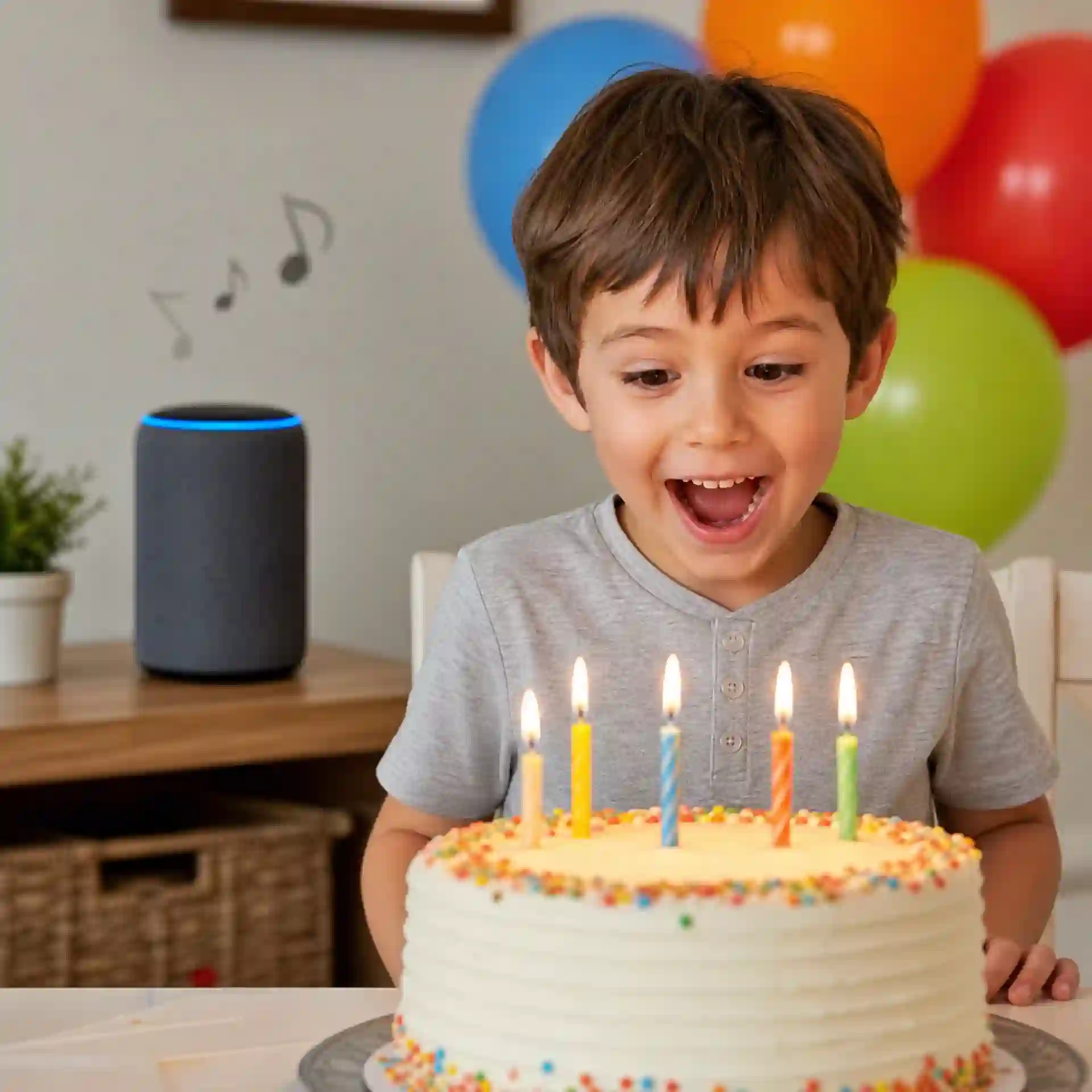 For children’s birthday surprises