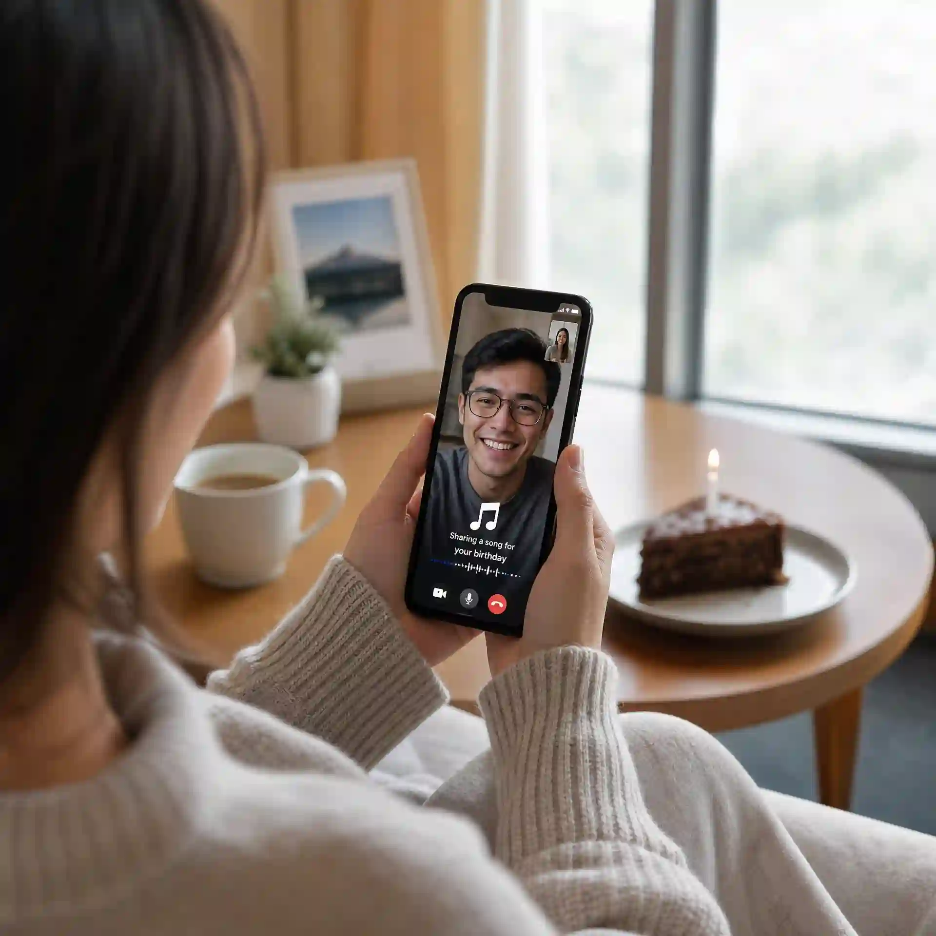 For long-distance birthday wishes