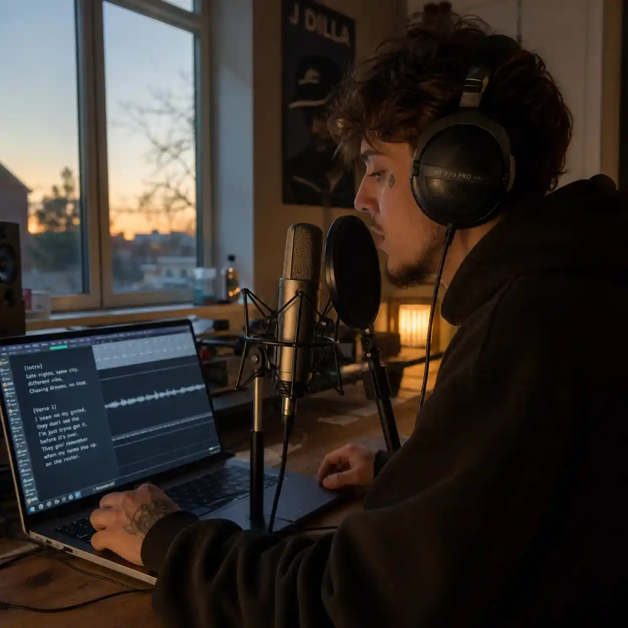 Independent rappers building quick demos
