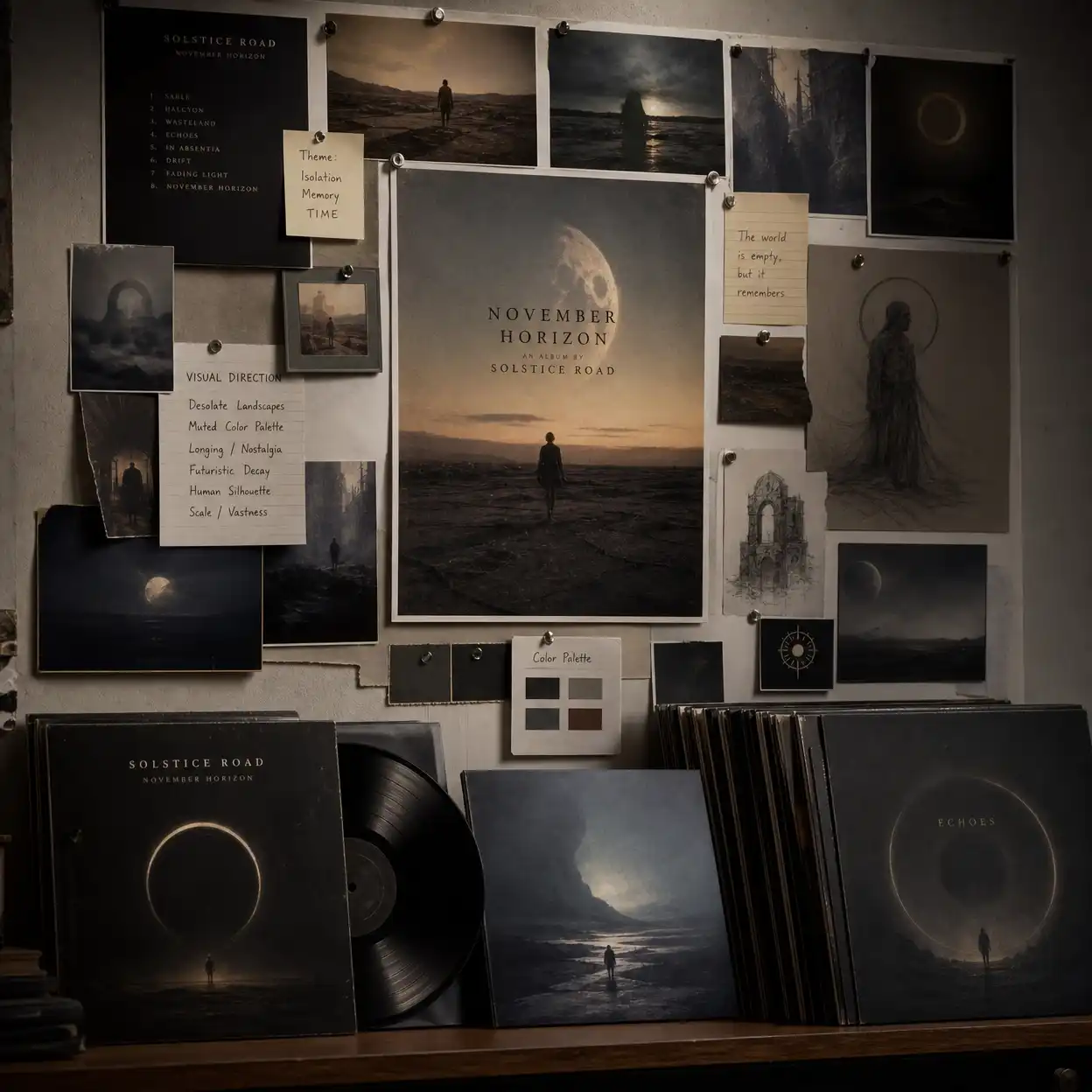 Naming albums, special projects, or collab concepts